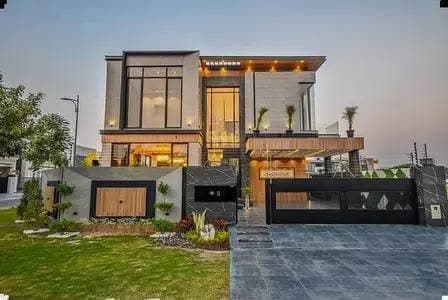 Supreme 1 Kanal Brand New Modern Double-Unit House for Sale in DHA Phase 7, Lahore - Photo 1