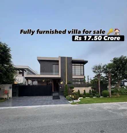 Exquisite 1 Kanal Fully Furnished Luxury Villa for Sale in DHA Phase 6, Lahore - Photo 1